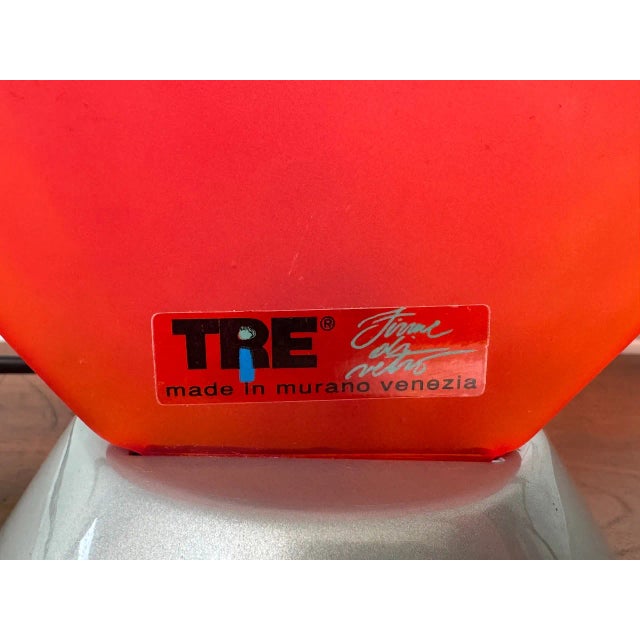 Heart Table Lamps in Murano Glass by Carlo Nason for iTtre, Italy, 1990s, Set of 2 For Sale - Image 3 of 16