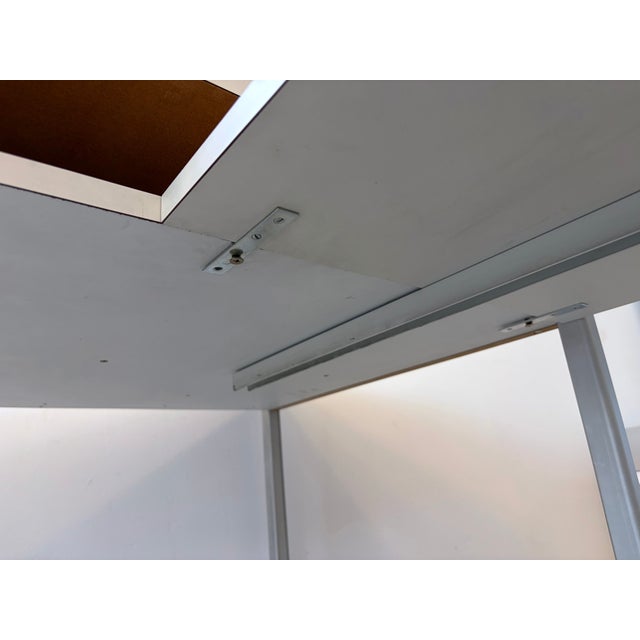 1980s Program 570 Desk with Typewriter Table Extension by Dieter Rams for Vitsoe, 1970s, Set of 2 For Sale - Image 5 of 10