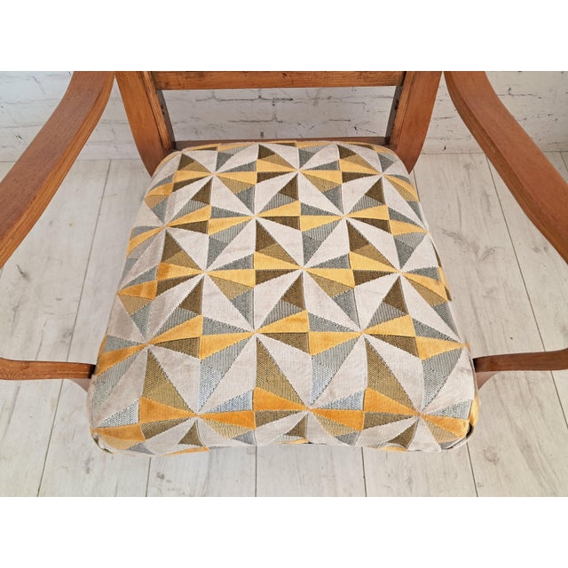 Mid-Century Modern Linden Armchair, 1950s For Sale - Image 13 of 17