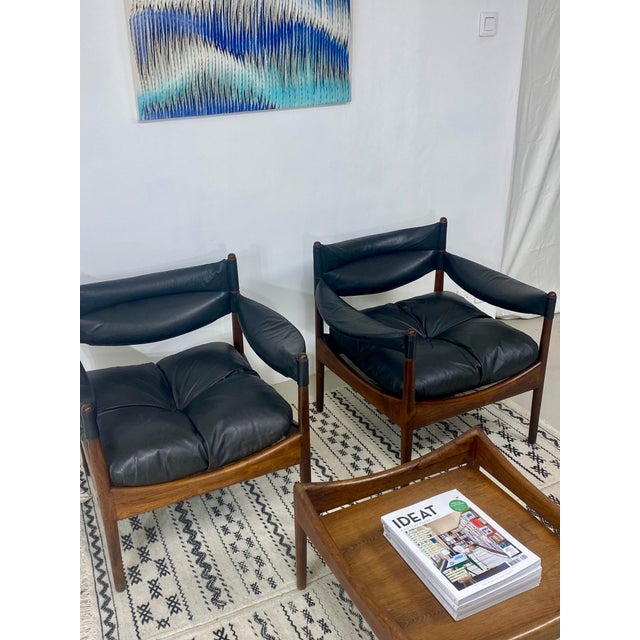 Modus Armchairs by Kristian Vedel for Søren Willadsen, 1960, Set of 2 For Sale - Image 15 of 18