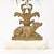Antique Brass Spaniel Dog Candle Holders With Marble Base and Crystals For Sale In Rochester - Image 6 of 16