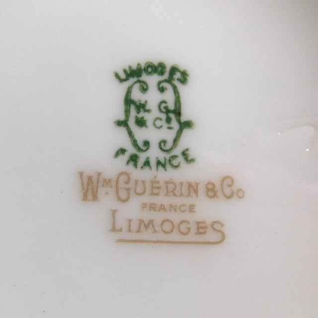 White Late 18th Century William Guerin Limoges Covered Casserole Dish Is Gue5 For Sale - Image 8 of 9