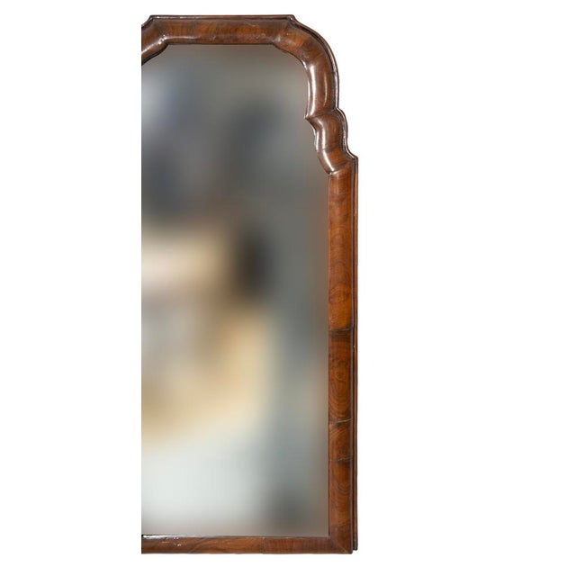 Baroque Dutch Baroque Walnut Mirror For Sale - Image 3 of 6
