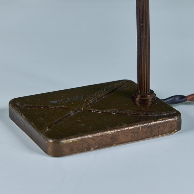 Brass Desk Lamp for Chase Usa For Sale - Image 11 of 12