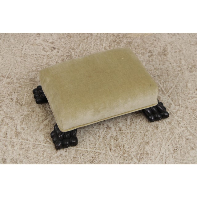 Hickory Chair Upholstered Armchair & Ottoman For Sale - Image 18 of 18