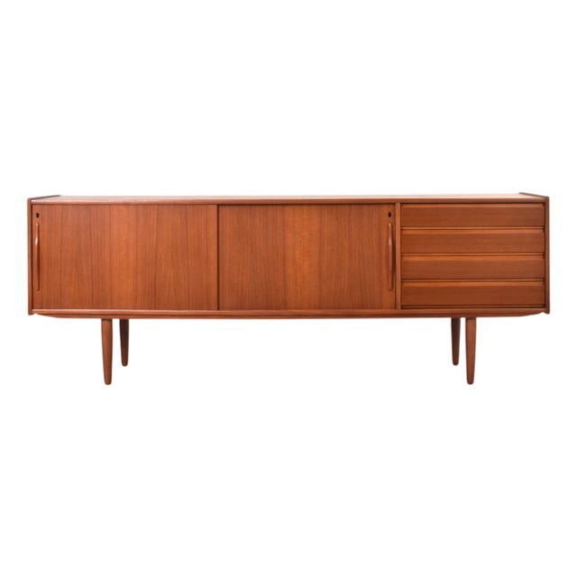 Mid-Century Danish Teak Sideboard, 1960s For Sale