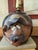 Add a touch of rustic Americana to your home with this whimsical vintage Mahon Made Stoneware (MMS) table lamp....