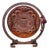 Hand Hammered Basque Copper and Iron Table Gong, 1890 For Sale