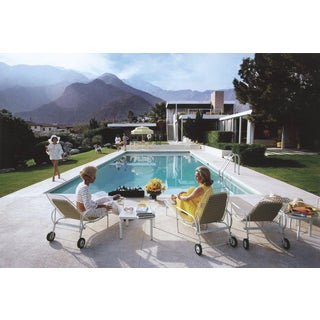 Slim Aarons Poolside Gossip Print For Sale