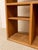 Vintage Modernist Oak Open-Shelf Room Divider Bookcase For Sale In Los Angeles - Image 6 of 10