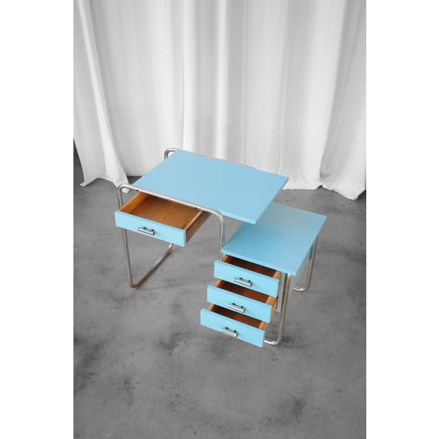 1950s Mid-Century Modern Desk by Kovona, Czech Republic, 1950s For Sale - Image 5 of 7