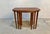 Boat-Shaped Teak Nesting Side Tables, Set of 3 For Sale - Image 9 of 18