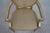 Pair Henredon Gold Finish Decorator Open Armchairs For Sale - Image 12 of 18