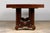 Art Deco Rosewood and Brass Dining Table, Jules Leleu Style, 1930s For Sale - Image 14 of 18