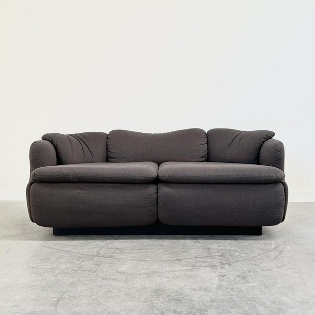 Saporiti Italia Confidential Sofa by Alberto Rosselli for Saporiti, 1970s For Sale - Image 4 of 14