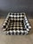 Antique White 1970’s Milo Baughman Floating Cube Lounge Chair With New Upholstery For Sale - Image 8 of 10