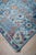 8x10 Turquoise Traditional Floral Oushak Hand Knotted Wool Carpet Rug For Sale - Image 4 of 6