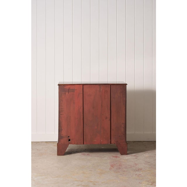 19th Century Mahogany Chest With Octagon Backplate Pulls For Sale - Image 11 of 11