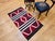 Red Vintage Native American Navajo Rug, Handwoven Wool, Chief’s Blanket Pattern, 3x5 For Sale - Image 8 of 11