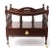 English Canterbury Magazine Stand English Regency Style For Sale - Image 3 of 13