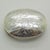 1980s Vintage Italian Sterling Silver 925 Chiseled Oval Trinket Box by Gardenia Preziosi, 1980s For Sale - Image 5 of 14