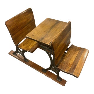 Antique School Desk For Sale