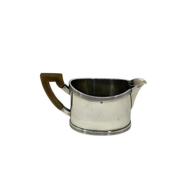 Dutch Silver Chocolate Pot Set, by Kempen & Sons, 1918, Set of 3 For Sale - Image 3 of 15
