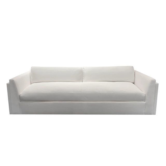 Repose Sofa by the Drawing Room Atl - Ultra Comfortable Alpaca Upholstery Sofa For Sale - Image 9 of 9