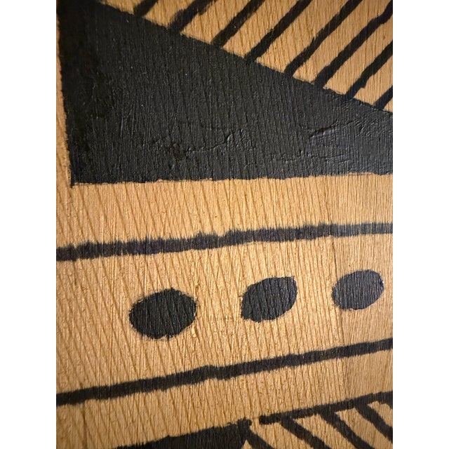 Late 20th Century Extremely Rare Abstract Wall-Mounted Wood Sculpture by Roland Ginzel For Sale In Boston - Image 6 of 10