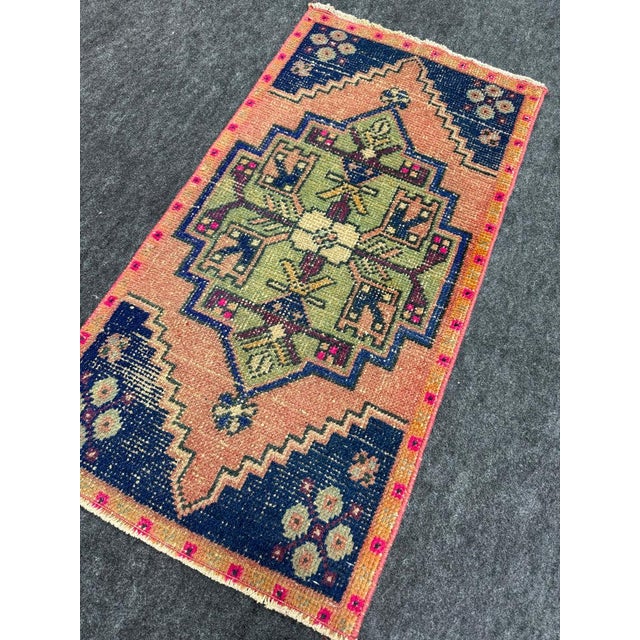 Early 21st Century Turkish Yastik Rug 1'8" x 3'2" For Sale - Image 5 of 5