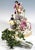 Large Round Porcelain Group with Three Couples at Tree attributed to M.V. Acier for Meissen, 1940 For Sale - Image 9 of 13