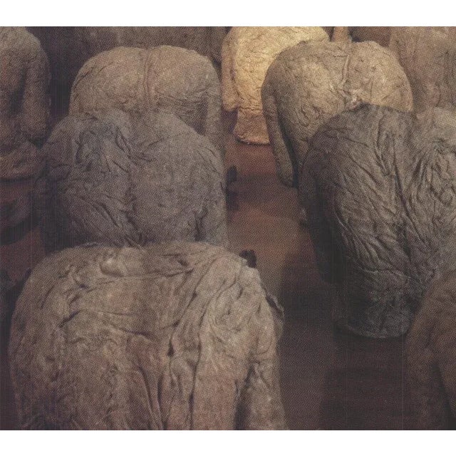 Contemporary 1994 Magdalena Abakanowicz 'Works from the collection of the National Museum Wroclaw-Poland' Contemporary Neutral Offset Lithograph For Sale - Image 3 of 4