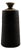 Matte Black Shigaraki Bottle Vase, 1980s For Sale