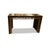 1960s Vintage Apron Panel Console Table For Sale - Image 4 of 6