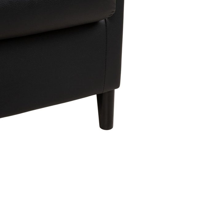 Wittmann Chair in Black Leather from Wittmann For Sale - Image 4 of 15