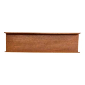 Mid-Century Shelf or Wall Unit in Teak by Walter Wirz for Wilhelm Renz, 1960s For Sale