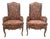 Mid 19th Century Pair of French Provincial Wingback Chairs For Sale