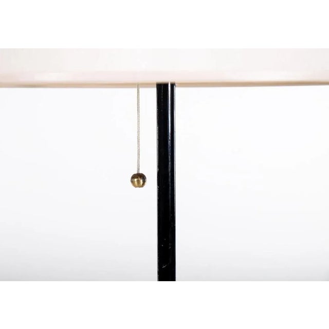 White Swedish Floor Lamp, 1960s For Sale - Image 8 of 9