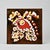 Ceramic tile made after a design by Jean Lurçat, produced by the Sant Vicens workshop in Perpignan in the 1950s. Square in...