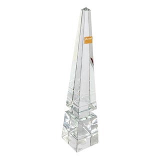 Luxor Obelisk by Thomas Bastide for Baccarat For Sale