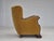 Wood Danish Armchair in Oak and Yellow Furniture Velour, 1960s For Sale - Image 7 of 18