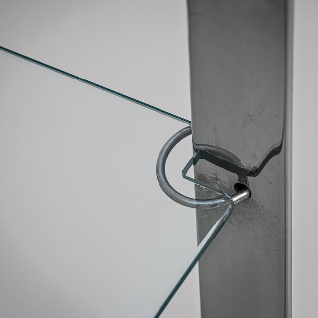 Mid-Century Modern Pair of P800 Side Tables by Alberto Rosselli for Saporiti, Italy, 1970s For Sale - Image 3 of 7