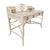 Hekman Furniture Late 20th Century Hekman Chinoiserie Style Faux Bamboo & Rattan Desk For Sale - Image 4 of 14