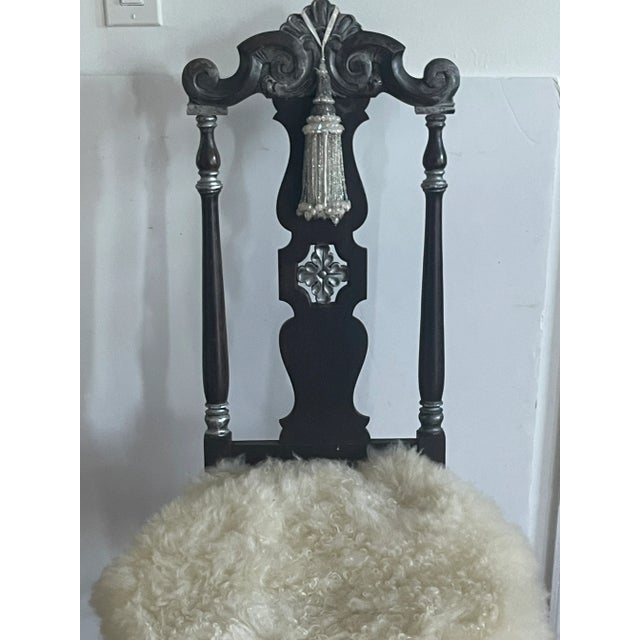 Fabulous Antique American Jacobean Chair Redisigned For Sale - Image 12 of 12