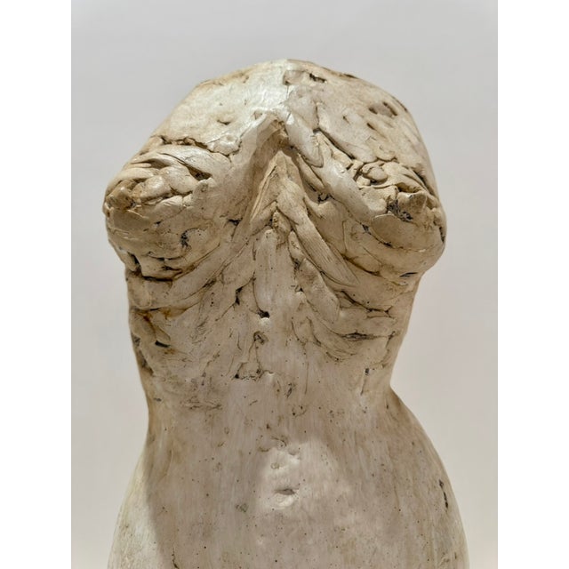 1960s Larry Mohr Female Torso Sculpture in Painted Plaster For Sale In Atlanta - Image 6 of 10