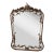 Italian Wrougt Iron Neo Baroque Mirror Italy Mid 20th Century For Sale
