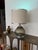 Vintage Italian Smoked Glass and Chrome Table Lamp, 1980s For Sale - Image 17 of 18
