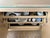 Pair of Contemporary Champagne Lacquered Buffets With Faceted Doors and Tempered Glass Tops For Sale In New York - Image 6 of 9