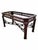 Vintage Chinese Chippendale Fretwork Mahogany Stained Regency Dining Table Base For Sale In West Palm - Image 6 of 10