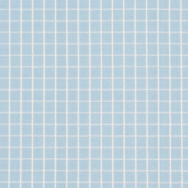 Not Yet Made - Made To Order SAMPLE - Schumacher X Mark D. Sikes Georgie Reversible Check Fabric In China Blue For Sale - Image 5 of 5